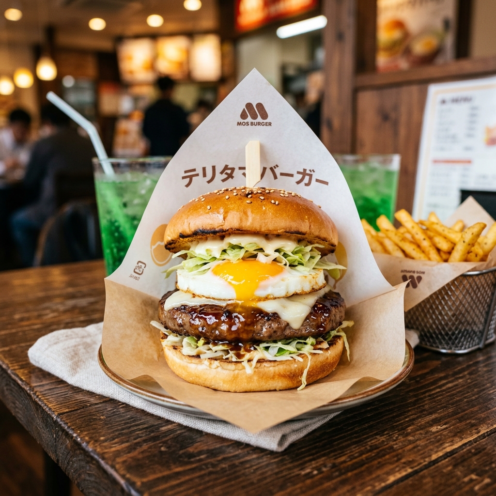 てりたまバーガー